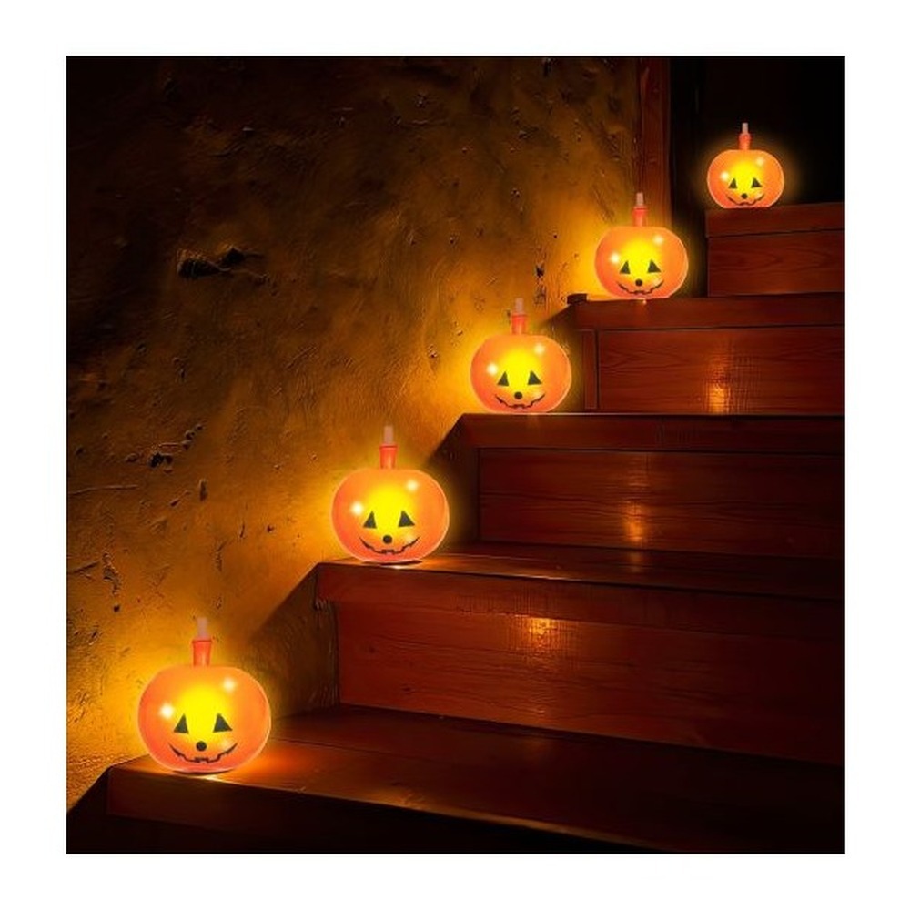 Græskar LED Balloner Orange