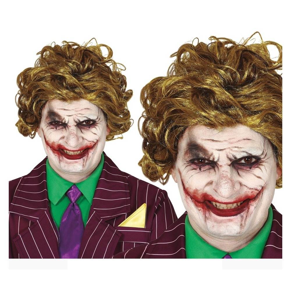 Joker Paryk Guld | Joker Paryk - Hovedtilbehør - Temashop