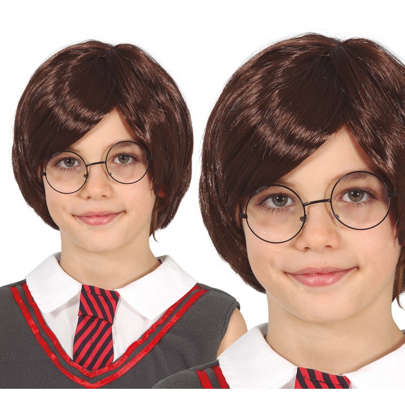 Ung Troldmand Børneparyk | Harry Potter Paryk - Hovedtilbehør - Temashop