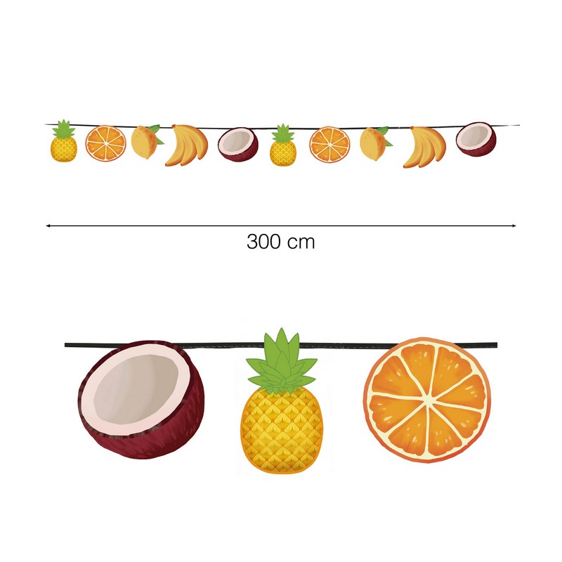 Hawaii Frugtkæde Guirlande