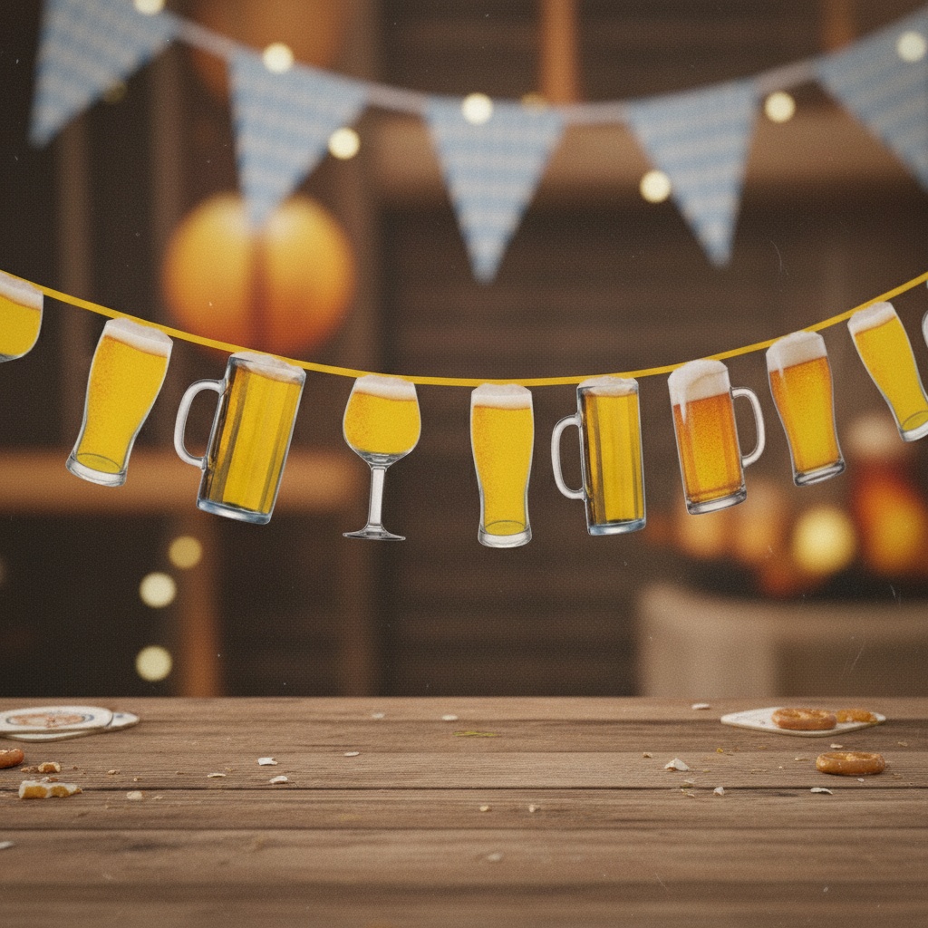 Ølglas Guirlande