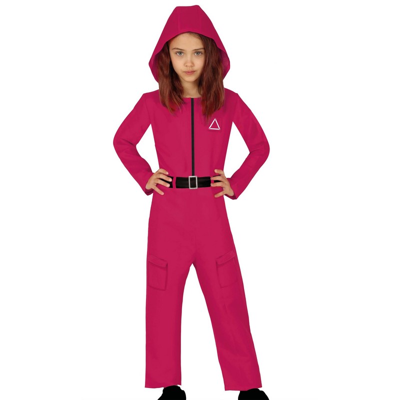 Game Vagt Børnekostume - TV-serier / Film kostume til børn i størrelserne 110-152 | Squid Game udklædning til børn - Temashop