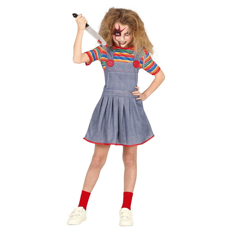 Psykodukke Børnekostume