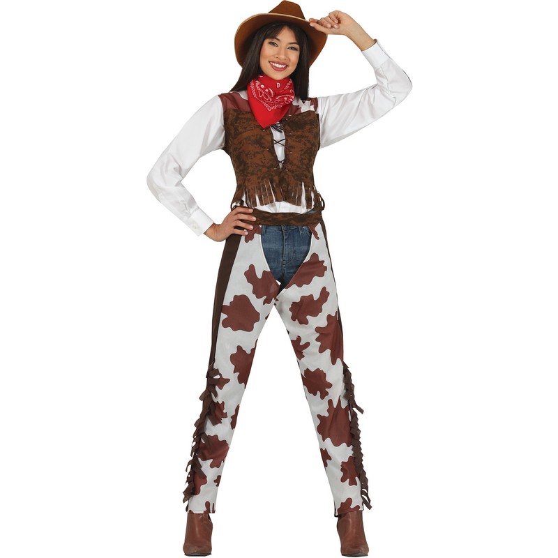 Prærie Cowgirl Kostume