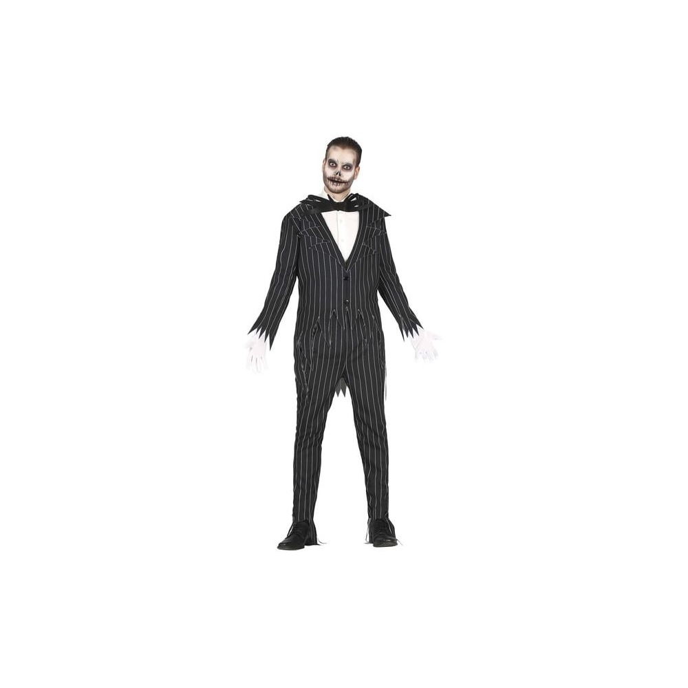 Mr. Skeleton Kostume | Skelet kostume til mænd - Temashop