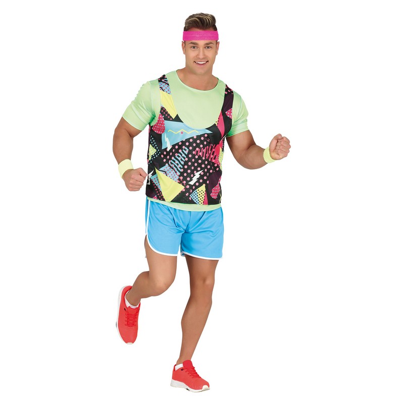 80&#39;er Retro Fitness Kostume
