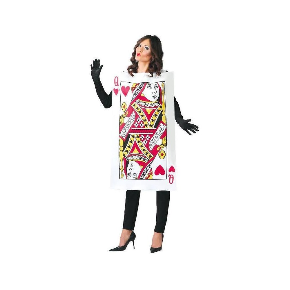 Spillekort Hjerter Dame Kostume
