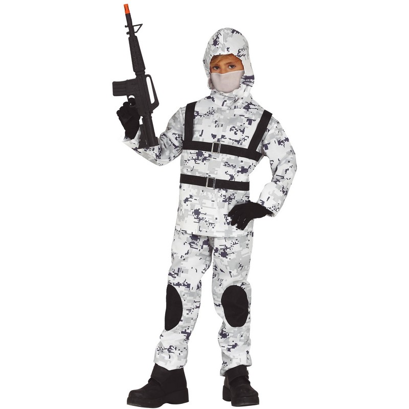 Arktisk Soldat Børnekostume