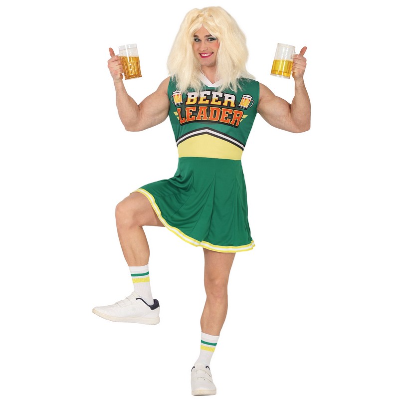 Beerleader Kostume Grøn