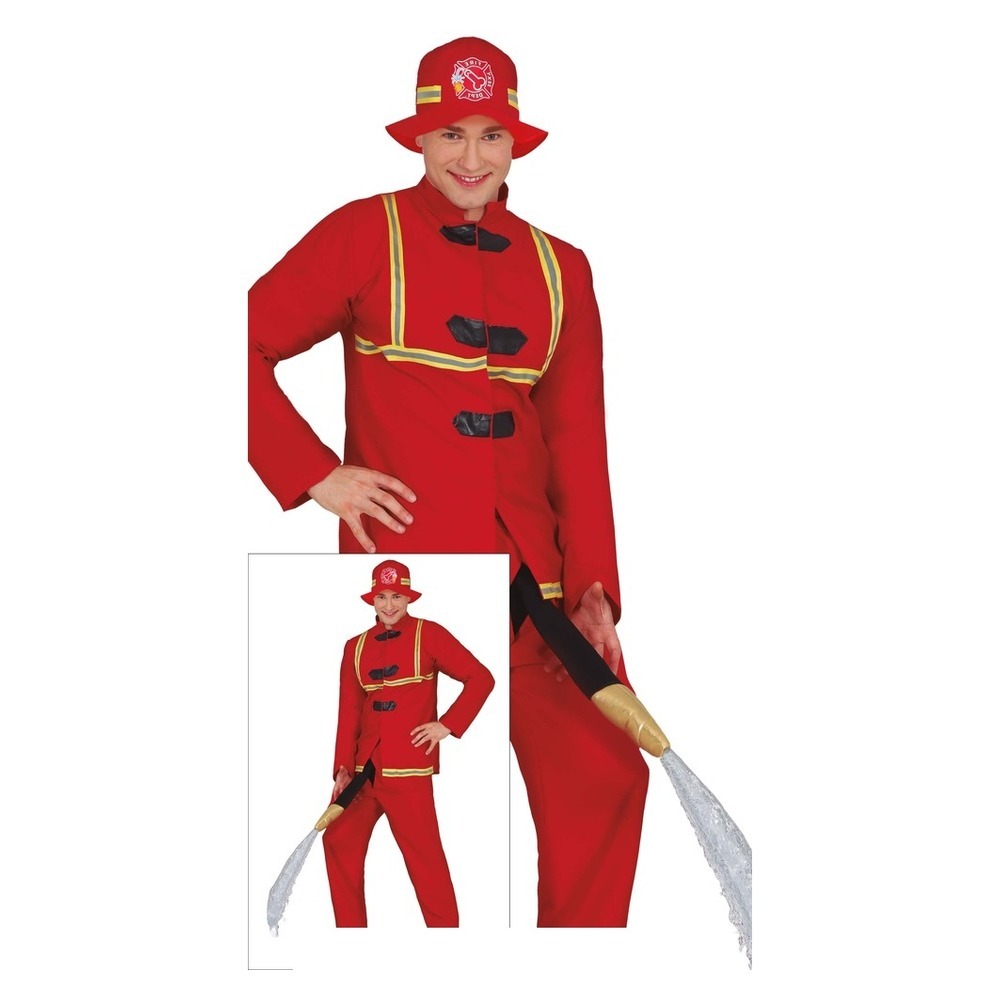 Brandmandskostume Med Slange
