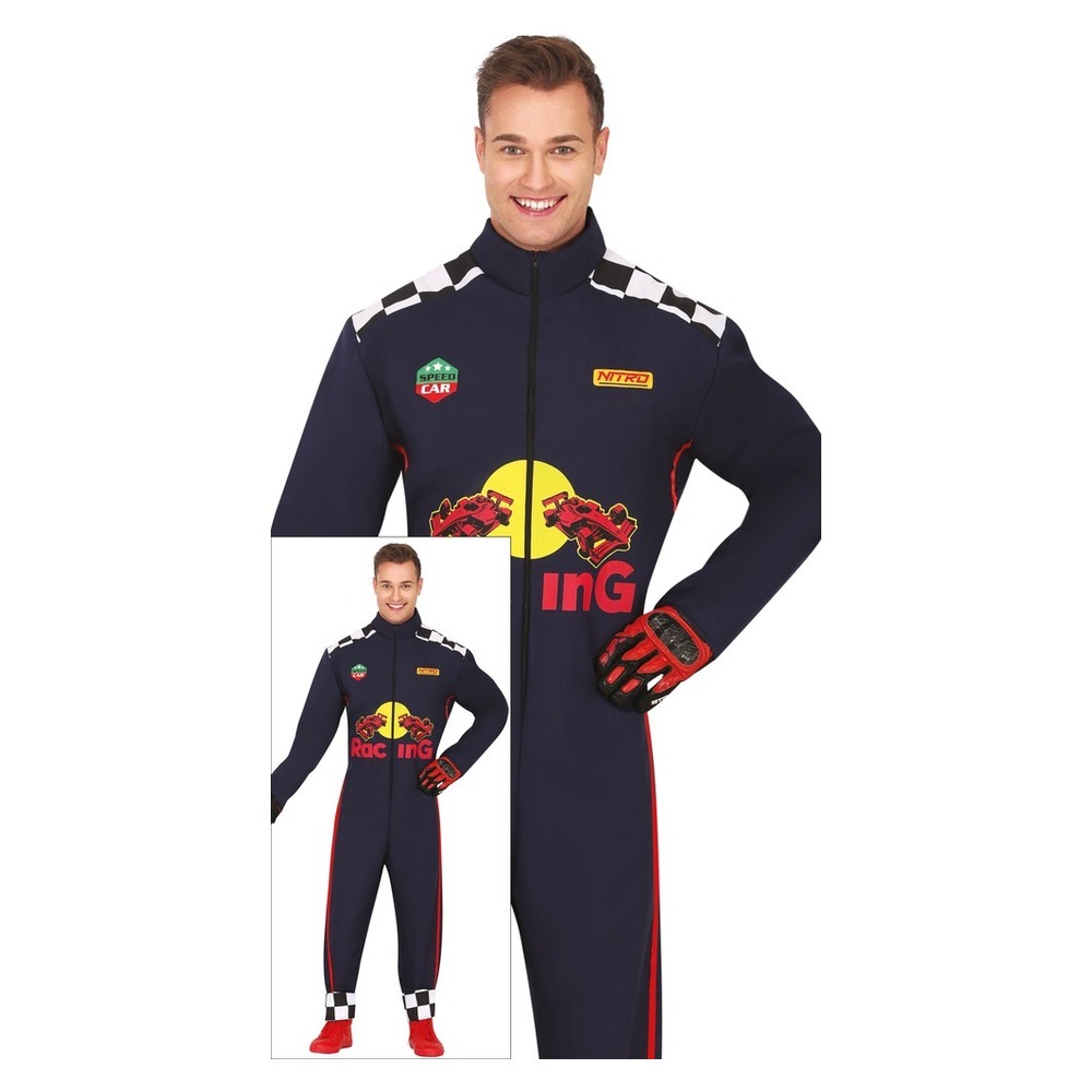 Racerkører Kostume Mørkeblå
