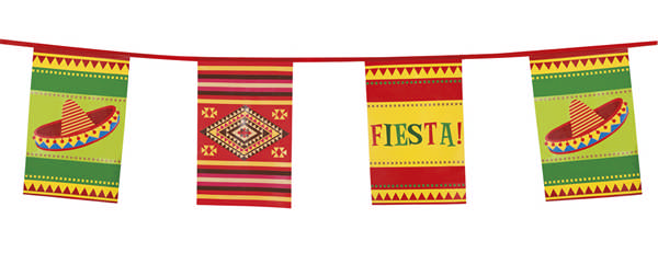 Fiesta Flagguirlande