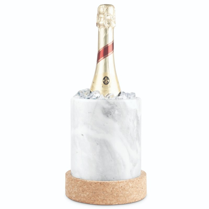 Final Touch Marmor Champagnekøler - 1 stk (15 x 15 x 18 cm) - Temashop