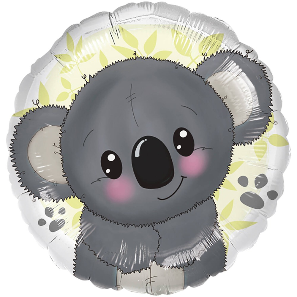Koala Folieballon - 1 stk (45 cm) | Koala Folieballoner - Temashop