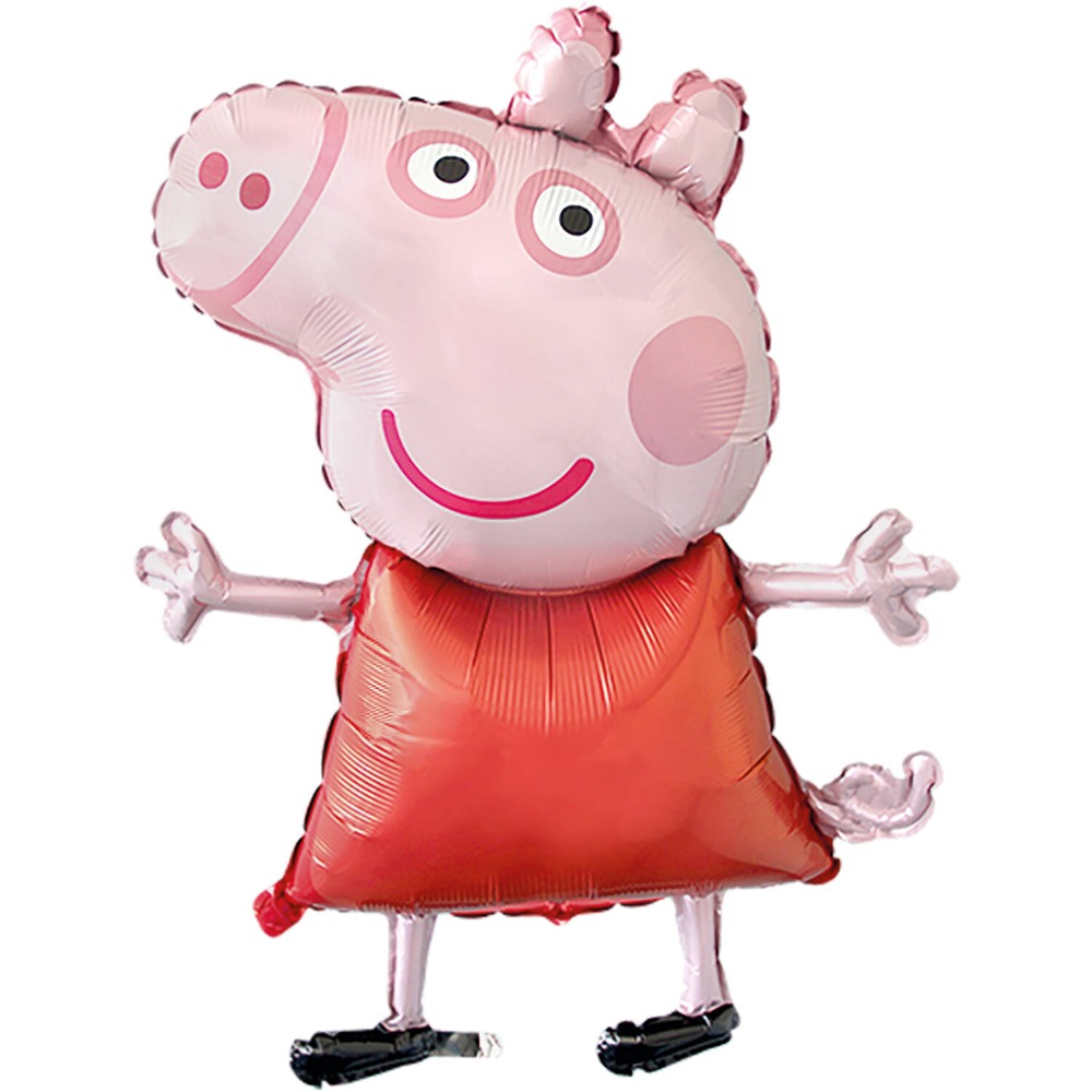 Peppa Pig Folieballon - 1 stk (63 x 81 cm) | Gurli Gris Folieballoner - Temashop