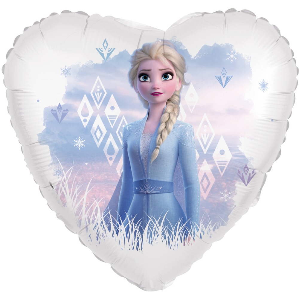 DisneyÂ® Elsa Hjerte Folieballon