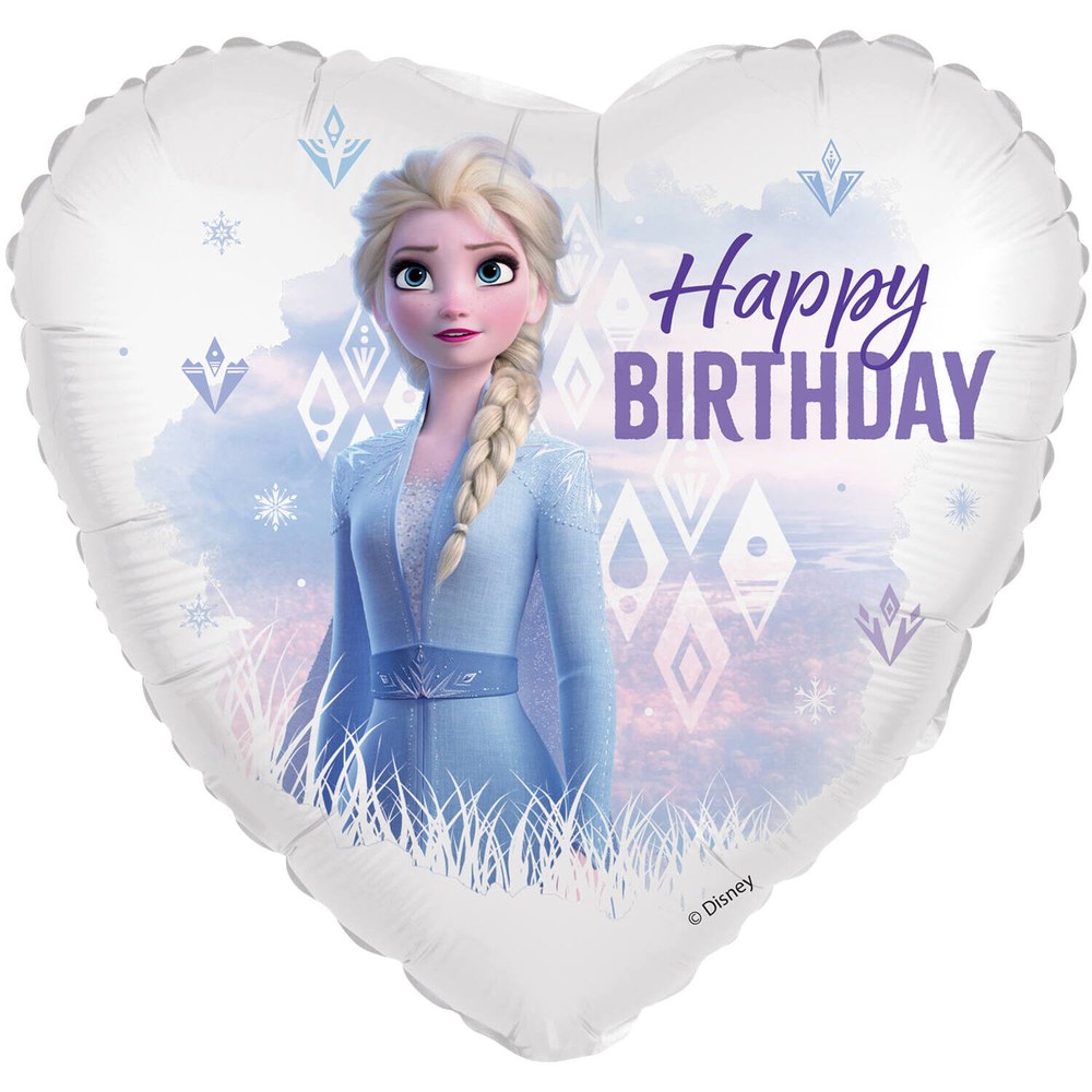 Happy Birthday DisneyÂ® Frozen Folieballon