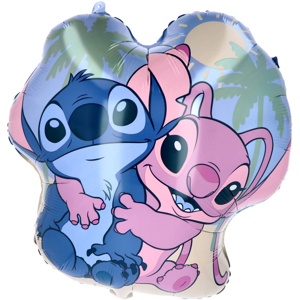 Stitch Shape Folieballoner - 5 stk (47 x 49 cm) | Stitch Folieballoner - Temashop
