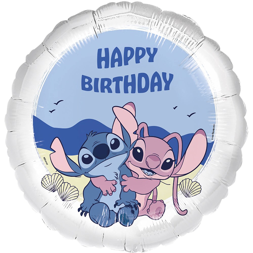 Happy Birthday StitchÂ® Folieballon