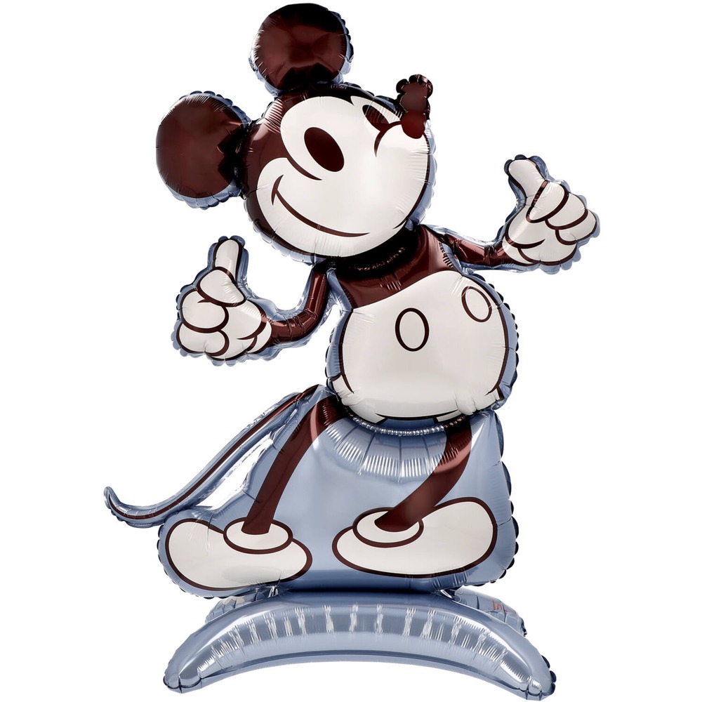 Mickey Mouse Stående Folieballon - 5 stk (85 cm) | Mickey Mouse Folieballoner - Temashop