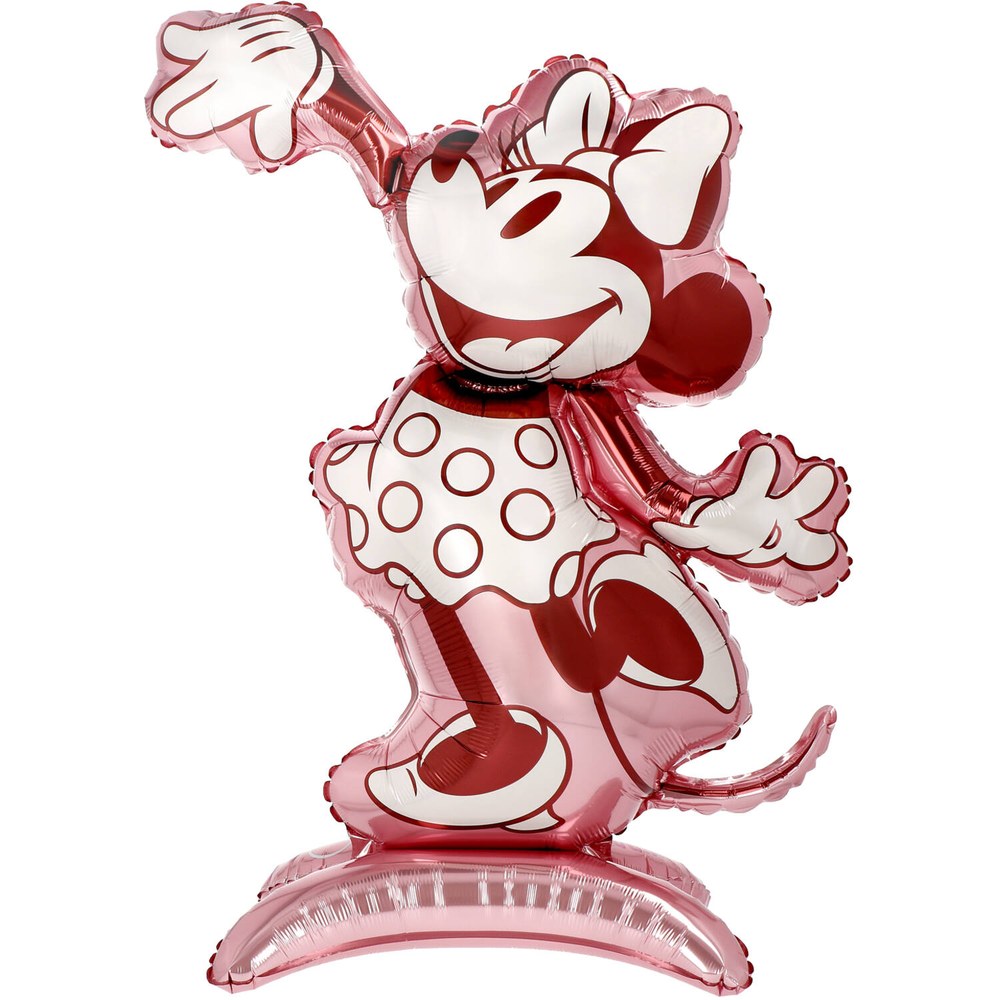 Minnie Mouse Stående Folieballon - 5 stk (85 cm) | Minnie Mouse Folieballoner - Temashop