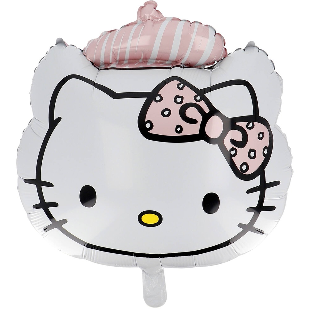 Hello Kitty Paris Folieballon - 1 stk (48 x 71 cm) | Hello Kitty Folieballoner - Temashop