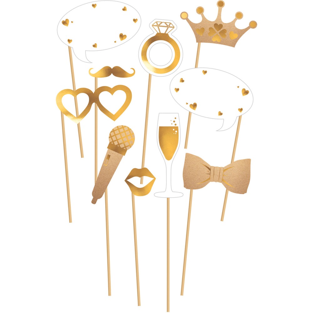 Bryllups Photo Booth Kit | Bryllup Photobooth - Festtilbehør - Temashop