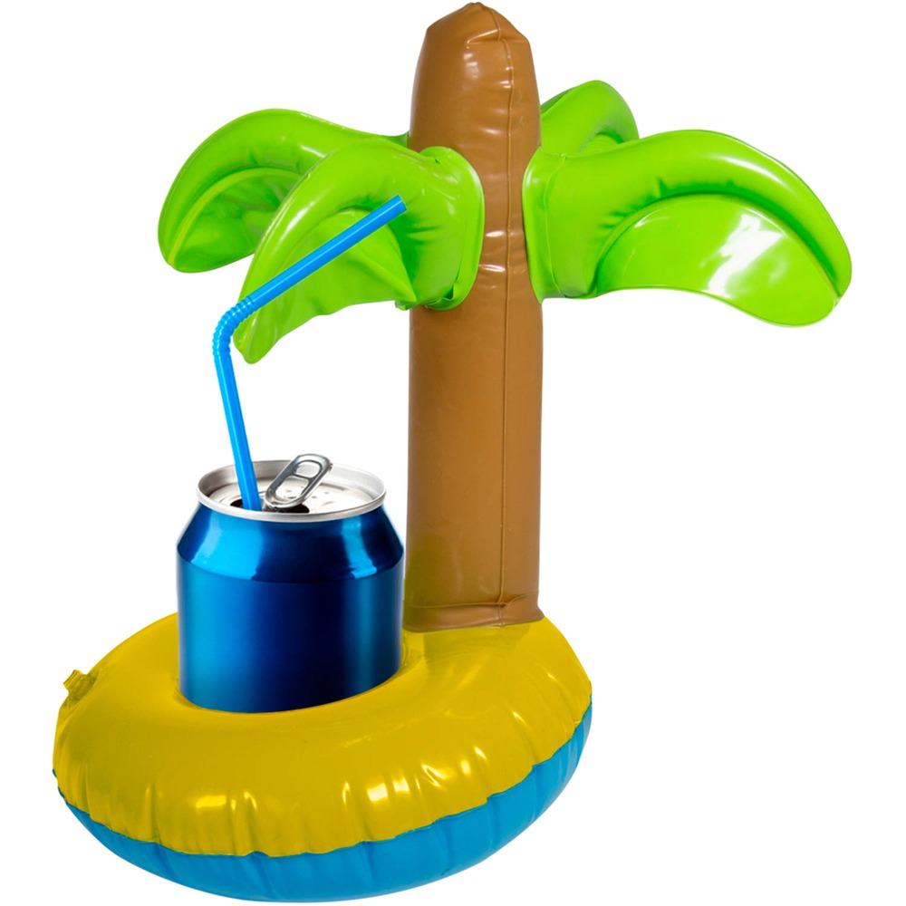 Oppustelig Palme Kopholder (25 x 21 cm) | Hawaii Drinkstilbehør - Temashop