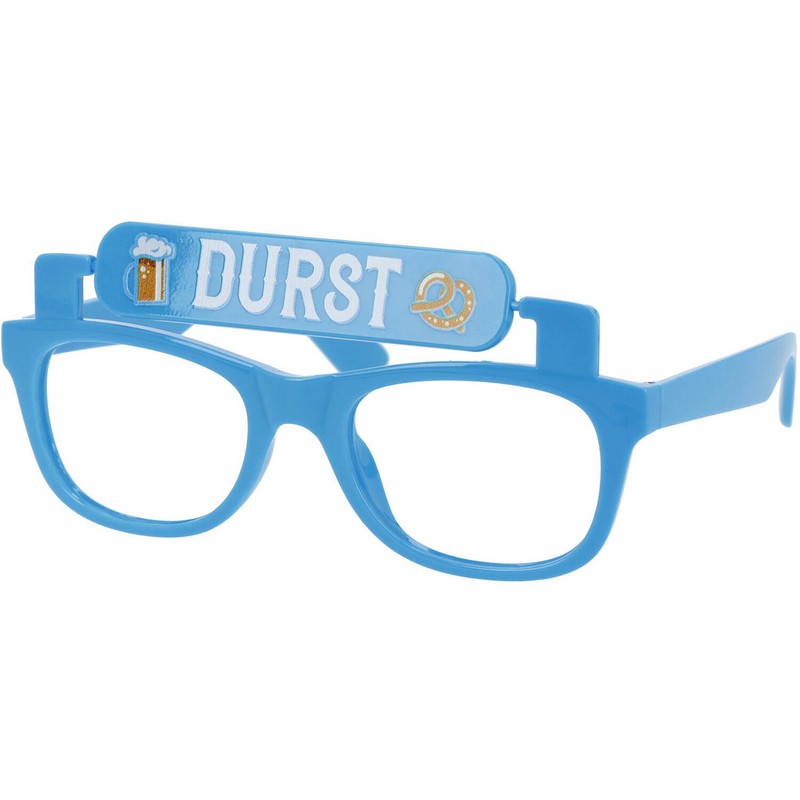 Durst Oktoberfest Festbriller (14,5 x 7 cm) | Oktoberfest Briller - Hovedtilbehør - Temashop
