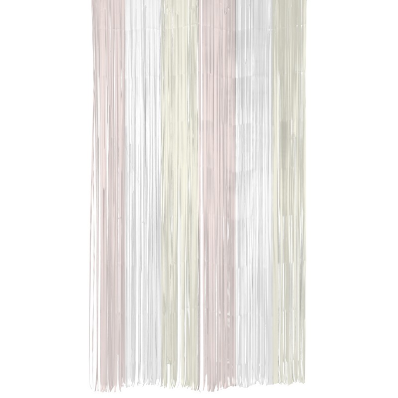 Frynseforhæng Pastel - 1 stk (2 x 1 m) | Pastel Forhæng - Temashop
