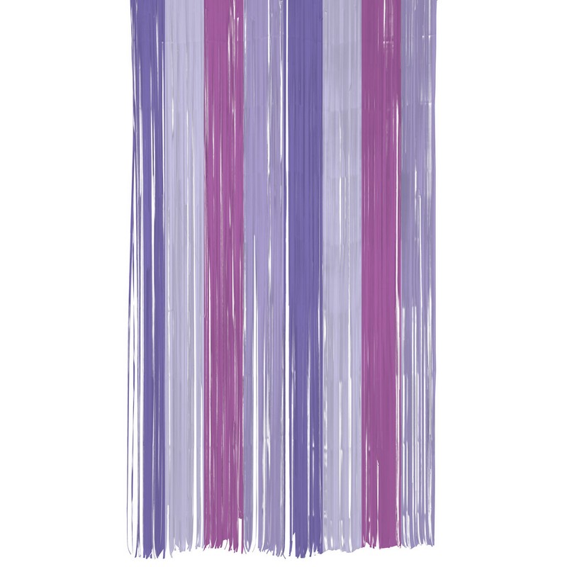 Posh Purple Frynseforhæng Lilla - 1 stk | Lilla tema Forhæng - Temashop