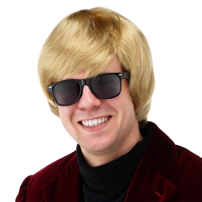 70'er Heino Paryk Blond | 70'erne Disco Paryk - Hovedtilbehør - Temashop