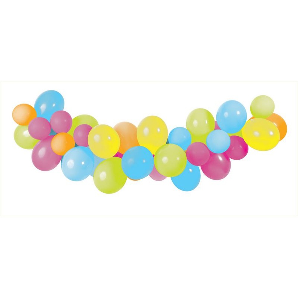 Summer Party Ballonbue - 41 dele (3 m) | Sommer Ballonbue - Temashop