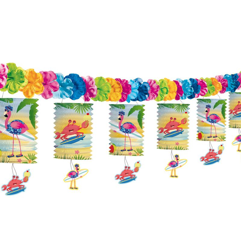 Flamingo Lanterne Guirlande