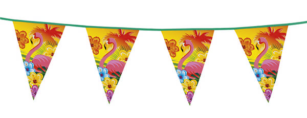 Flamingo Vimpelguirlande