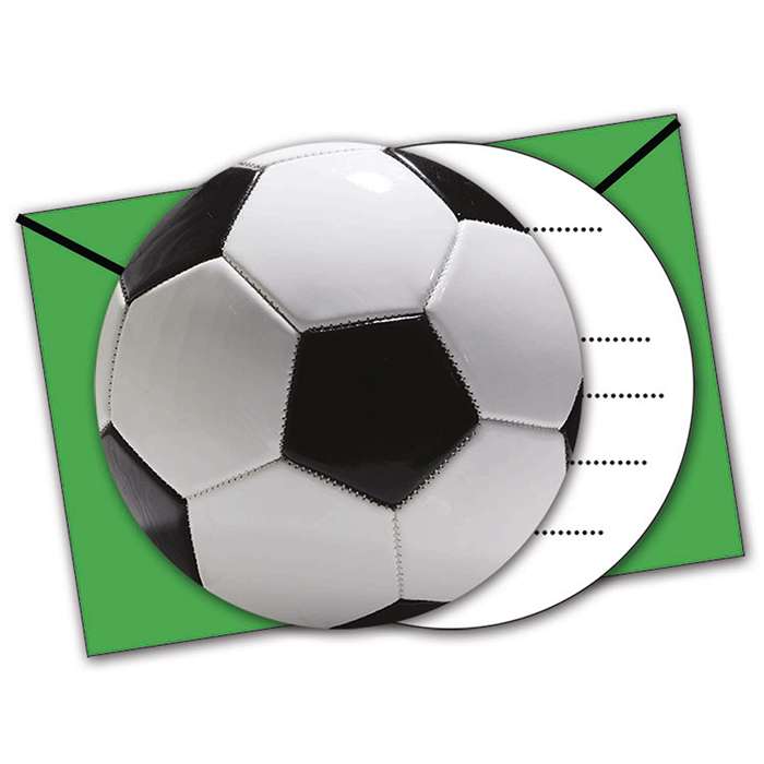 Fodbold Invitationer – Temashop.dk