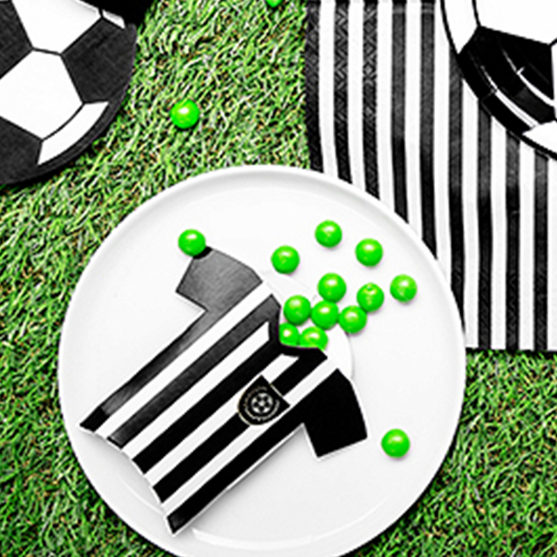 Fodbolddommer Æske - 6 stk (12 x 11 x 2,5 cm) | Fodbold Æsker - Temashop