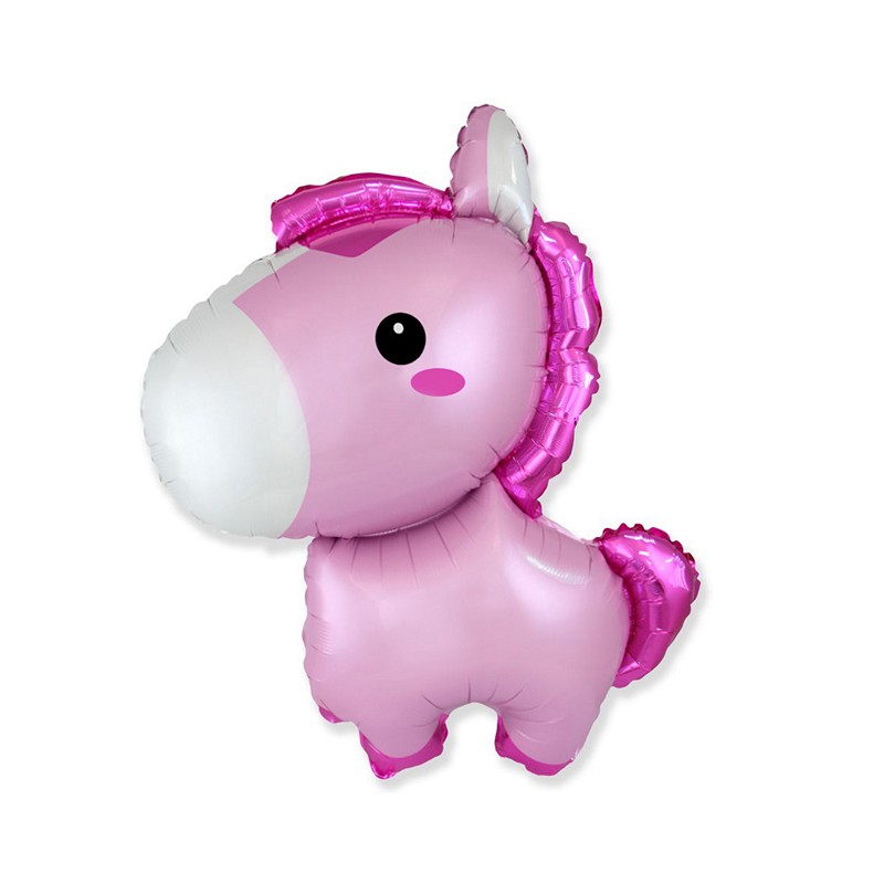 Føl Folieballon Pink