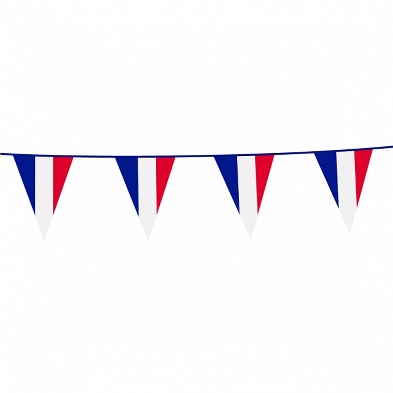 Frankrig Vimpel Flagguirlande