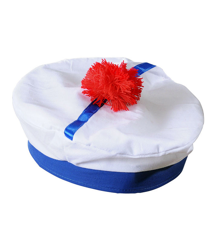 Fransk Sømandshat | Maritimt Hat / Hue / Hjelm - Hovedtilbehør - Temashop
