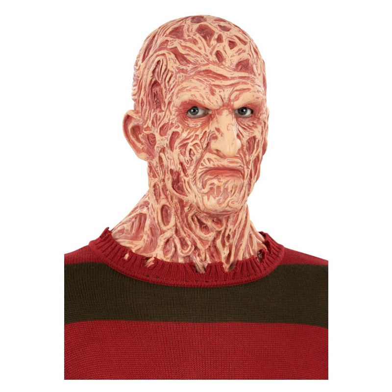 Freddy Krueger Maske | Freddy Krueger Maske - Hovedtilbehør - Temashop