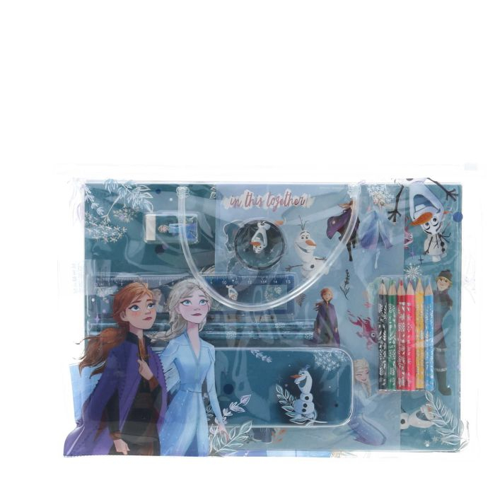 Frozen Tegnesæt (24 x 33 x 2,5 cm) | Frost Male- & Tegneudstyr - Temashop
