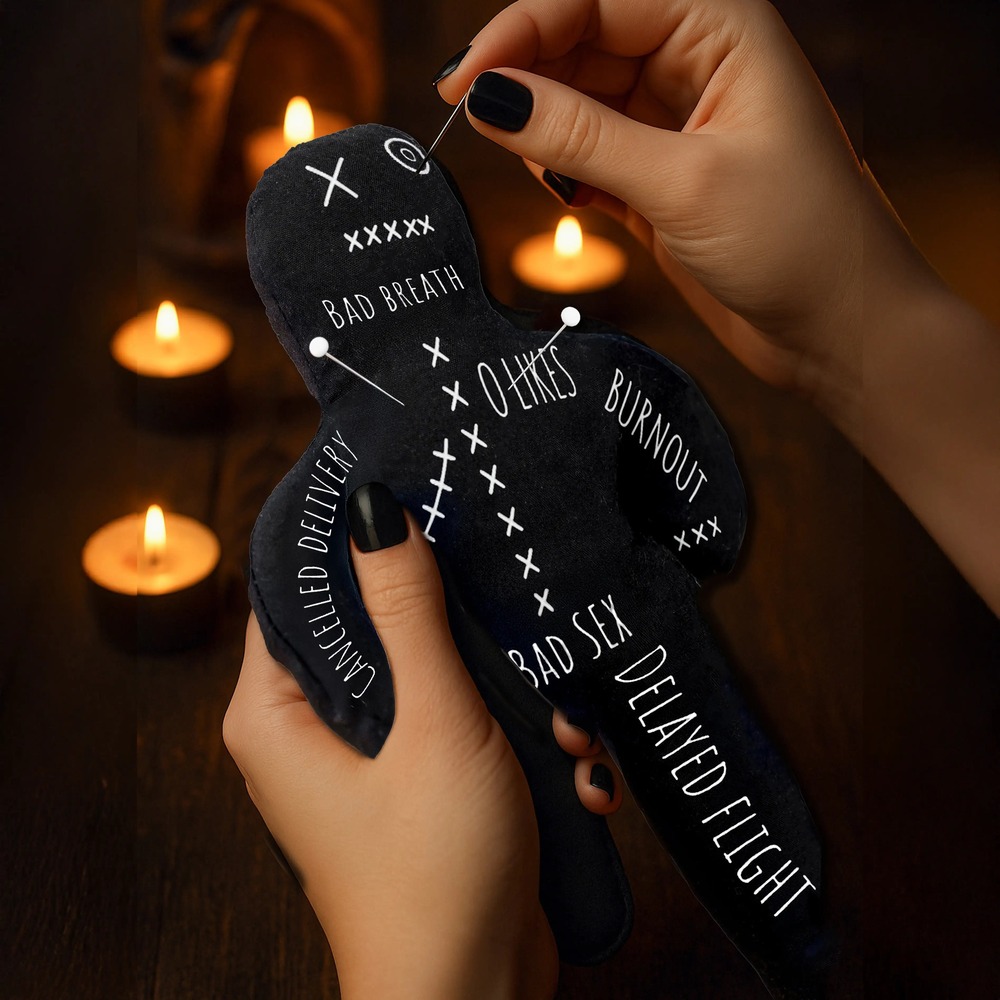 Voodoo Dukke Sort