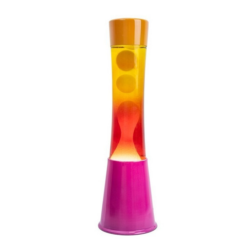 Tower Lavalampe Pink/Orange (39,5 x 11 cm) - Temashop