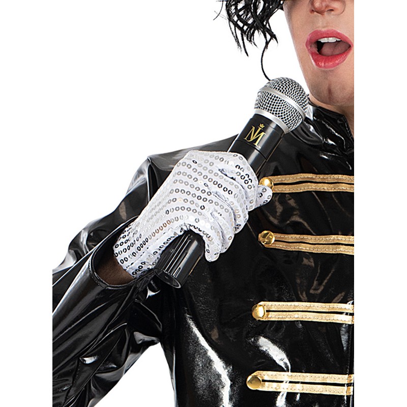 Michael Jackson Mikrofon & Handske | Michael Jackson Tilbehørskit - Kropstilbehør - Temashop