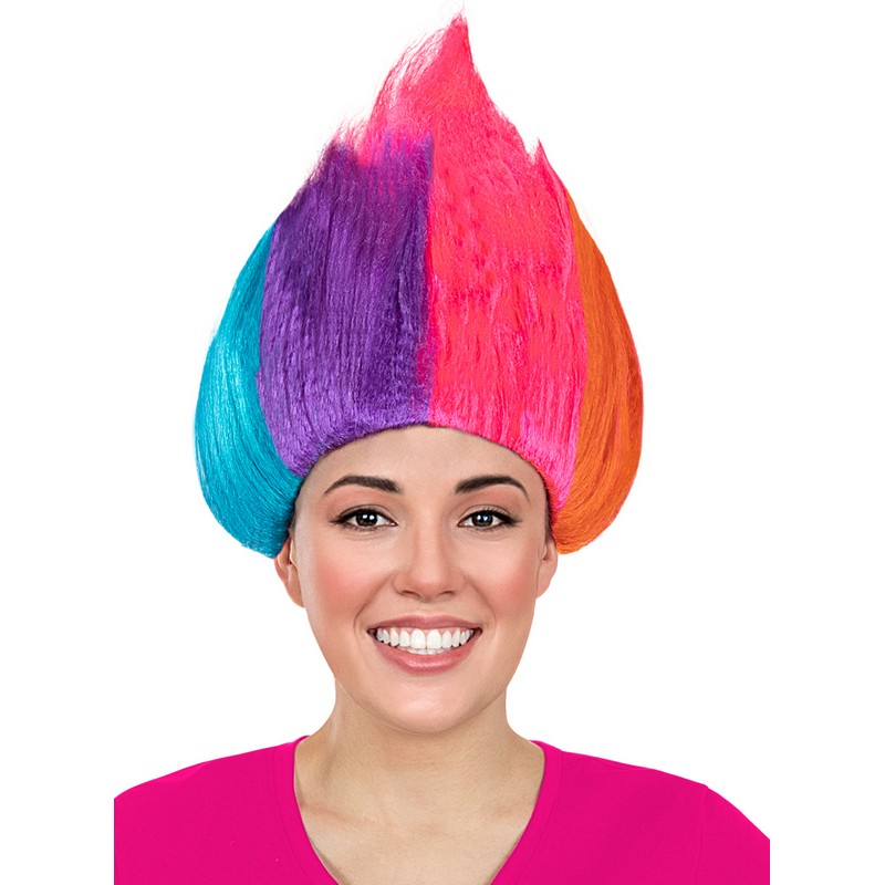 Trolls Paryk Regnbue | Trolls Paryk - Hovedtilbehør - Temashop