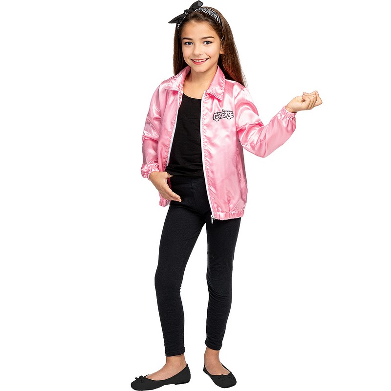 GreaseÂ® Pink Ladies Børnejakke
