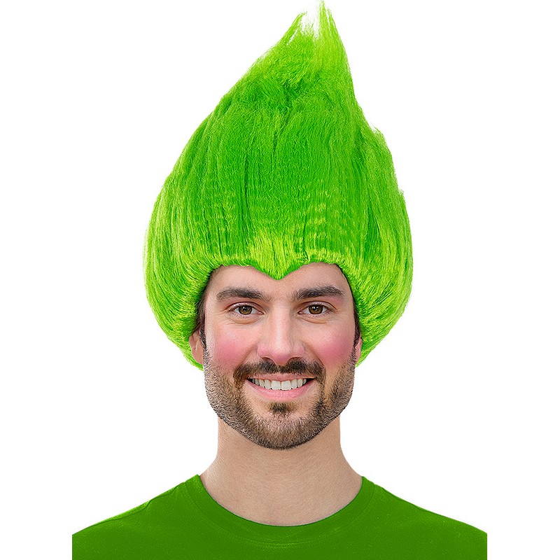 Trolls Paryk Grøn | Trolls Paryk - Hovedtilbehør - Temashop