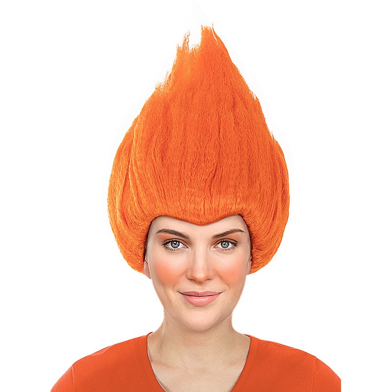 Trolls Paryk Orange | Trolls Paryk - Hovedtilbehør - Temashop