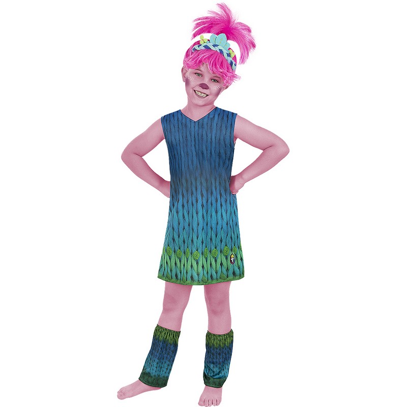 TrollsÂ® Poppy Børnekostume